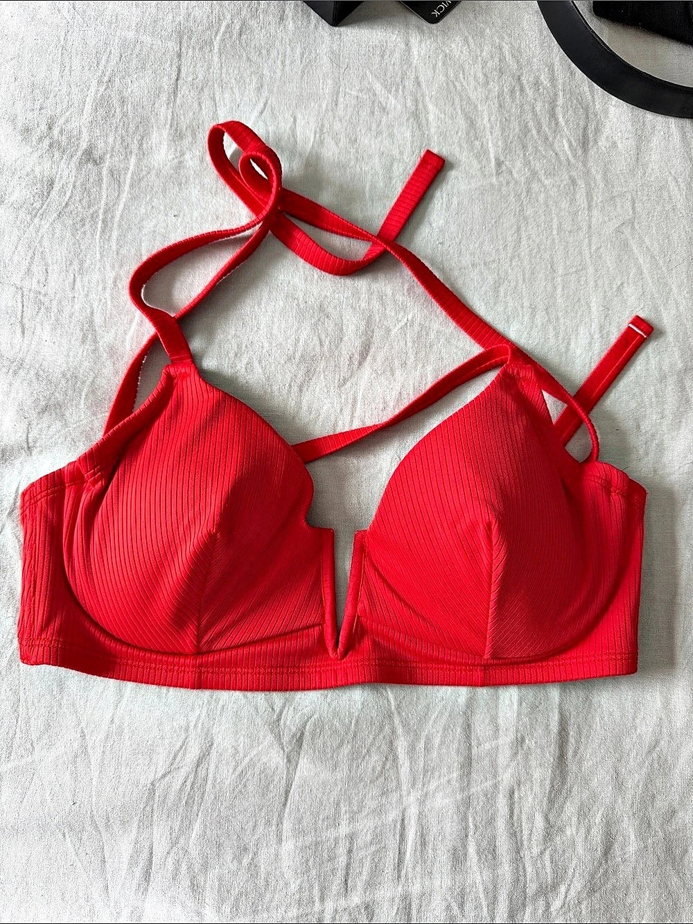 Red Bikini Top Like New